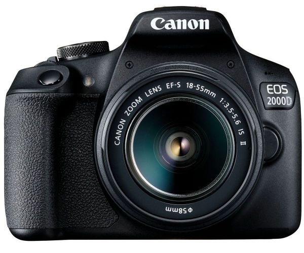 Canon EOS 2000D kit (18-55mm) IS II + сумка SB130 + карта памяти SD16GB