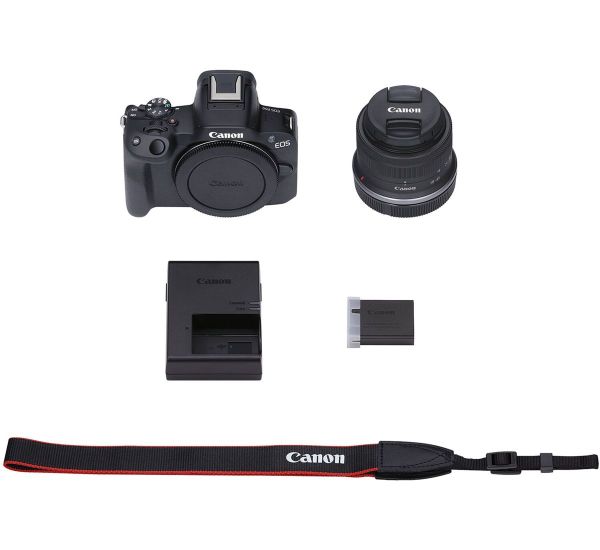 Canon EOS R50 (18-45mm) IS STM Black (5811C033)