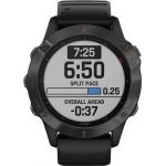 Garmin Fenix 6 Pro Sapphire Сarbon Grey DLC with Black Band