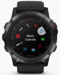 Garmin Fenix 5x Plus Sapphire Black with Black Band