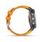 Garmin Fenix 5 Plus Sapphire Titanium with Orange Silicone