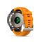Garmin Fenix 5 Plus Sapphire Titanium with Orange Silicone