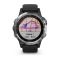 Garmin Fenix 5 Plus Silver with Black Silicone