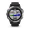 Garmin Fenix 5 Plus Silver with Black Silicone