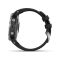 Garmin Fenix 5 Plus Silver with Black Silicone