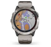 Garmin QUATIX 6X Solar Titanium with Titanium Band
