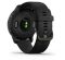 Garmin Venu 2 Slate Stainless Steel Bezel with Black Case and Silicone Band (010-02430-11/01)
