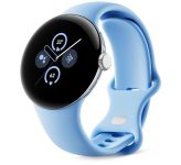Google Pixel Watch 2 LTE Polished Silver Aluminum Case / Bay Active Band Google Pixel Watch 2 LTE Polished Silver Aluminum Case / Bay Active Band