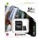 Kingston 64 GB microSDXC Class 10 UHS-I Canvas Select Plus + SD Adapter SDCS2/64GB Kingston 64 GB microSDXC Class 10 UHS-I Canvas Select Plus + SD Adapter SDCS2/64GB