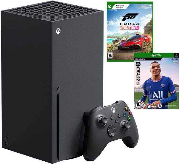 Microsoft Xbox Series X 1TB + FIFA 22 + Forza Horizon 5