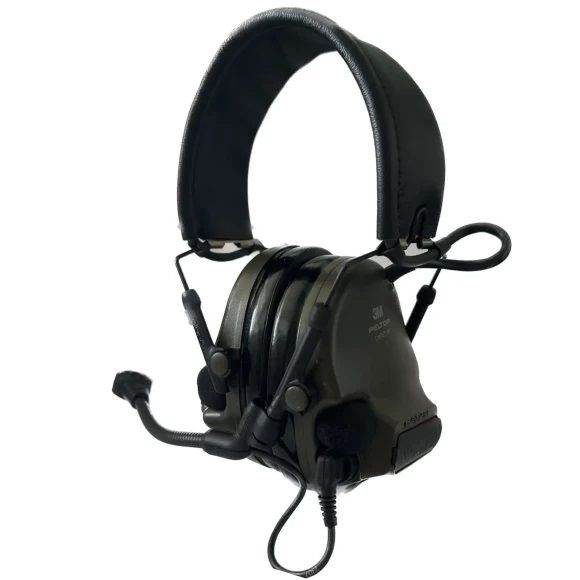 Peltor ComTac XPI Headset (MT20H682FB-68) з 1 ауддовходом J11 (Peltor) гнучкий мікрофон Green