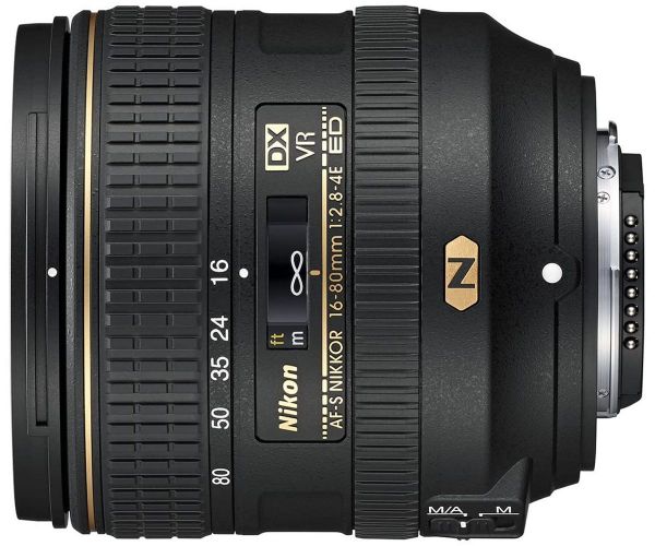 Nikon AF-S DX VR Nikkor 16-80mm f/2,8-4E ED