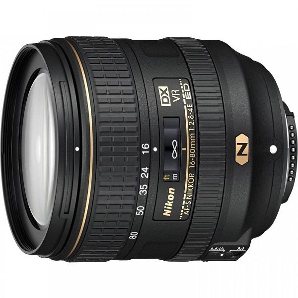 Nikon AF-S DX VR Nikkor 16-80mm f/2,8-4E ED