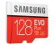 Samsung 128 GB microSDXC Class 10 UHS-I U3 EVO + SD Adapter MB-MP128GA
