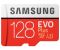 Samsung 128 GB microSDXC Class 10 UHS-I U3 EVO + SD Adapter MB-MP128GA