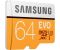 Samsung 64 GB microSDXC Class 10 UHS-I U3 EVO + SD Adapter MB-MP64GA