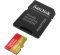 SanDisk 256 GB microSDXC UHS-I U3 Extreme A2 + SD Adapter SDSQXA1-256G-GN6MA