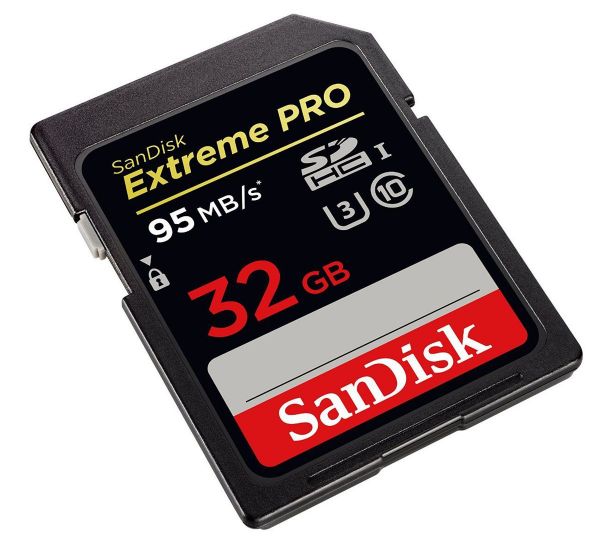 SanDisk 32 GB SDHC UHS-I U3 Extreme Pro SDSDXXG-032G-GN4IN