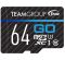 TEAM 64 GB microSDXC UHS-I U3 GO + SD Adapter TGUSDX64GU303