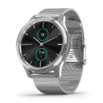 Garmin vivomove Luxe Premium Silver-Black Milanese
